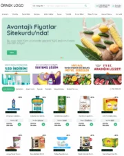 E Ticaret Gıda Şarküteri Teması - Görsel 2