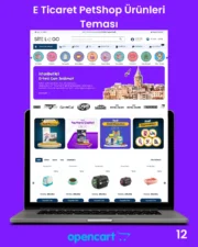E Ticaret Petshop Teması - Scripti