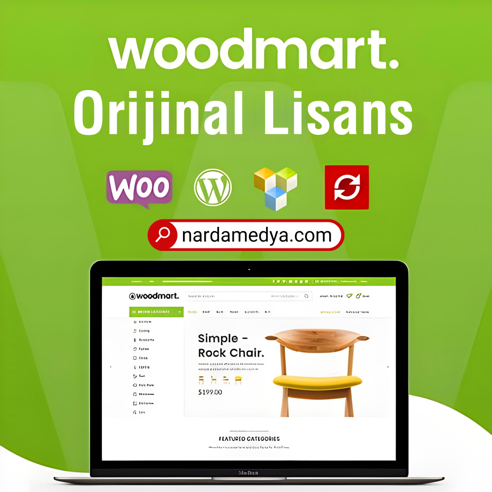 WordPress WoodMart Orijinal Tema Lisansı